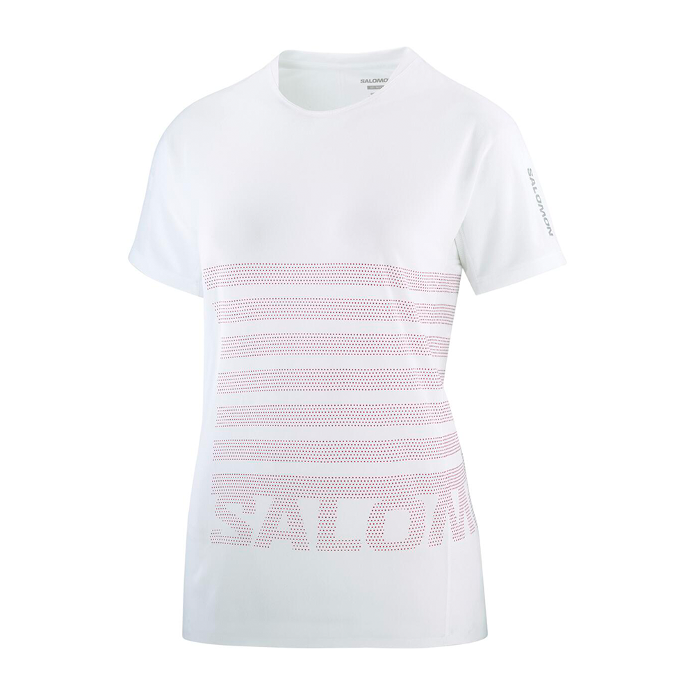 Polera Mujer Sense Aero Ss Tee Gfx W Bl Salomon-0