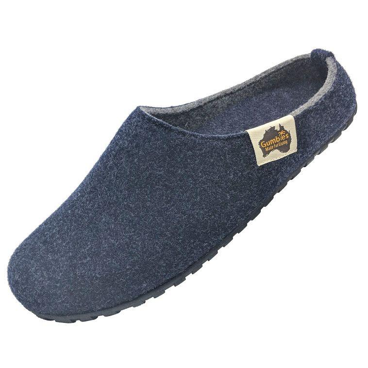 Pantufla Unisex Outback Slippers Gris Gumbies-0