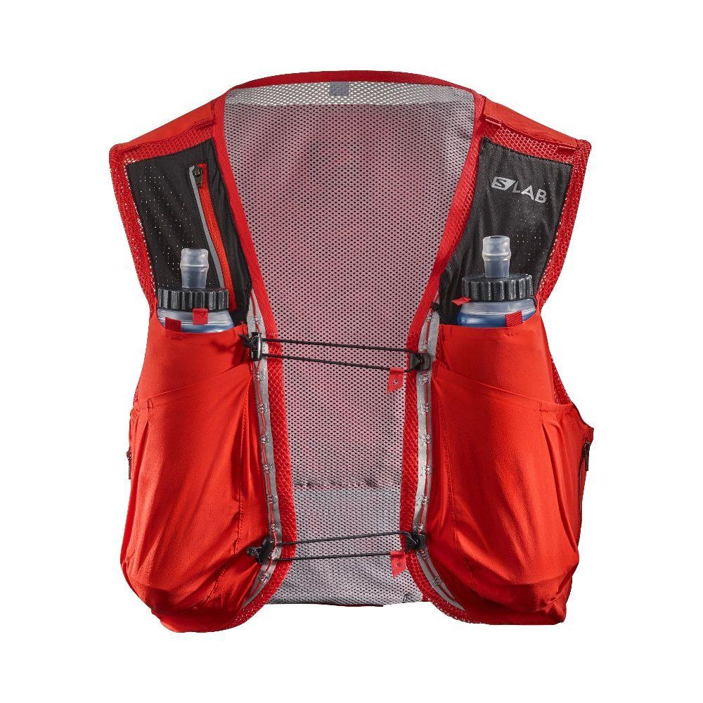 Mochila S-Lab Sense Ultra 8 Set Rojo Salomon-0