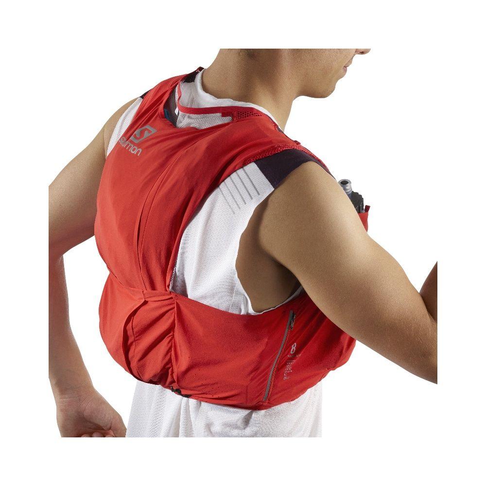 Mochila S-Lab Sense Ultra 8 Set Rojo Salomon-2