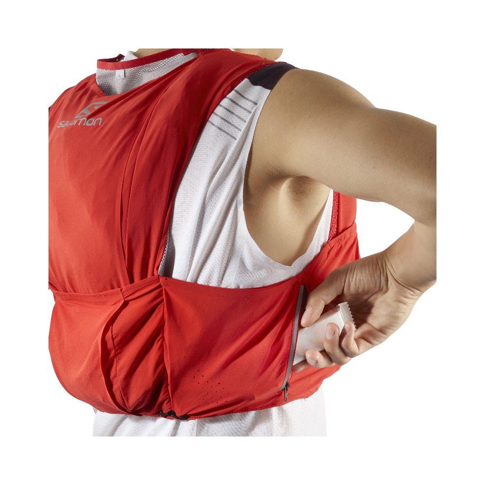 Mochila S-Lab Sense Ultra 8 Set Rojo Salomon-4