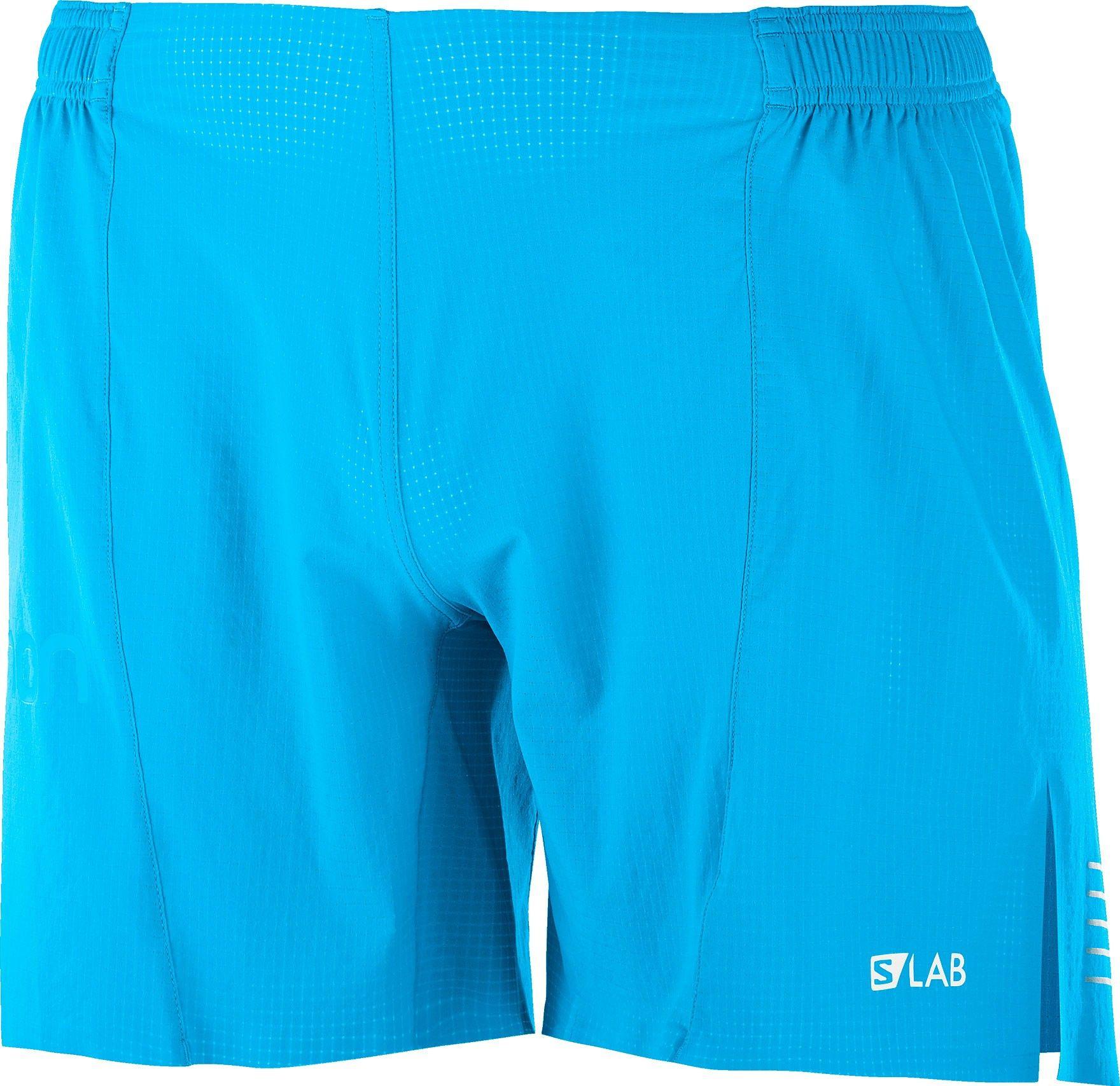 Short Hombre S-Lab 6 Azul Salomon-0