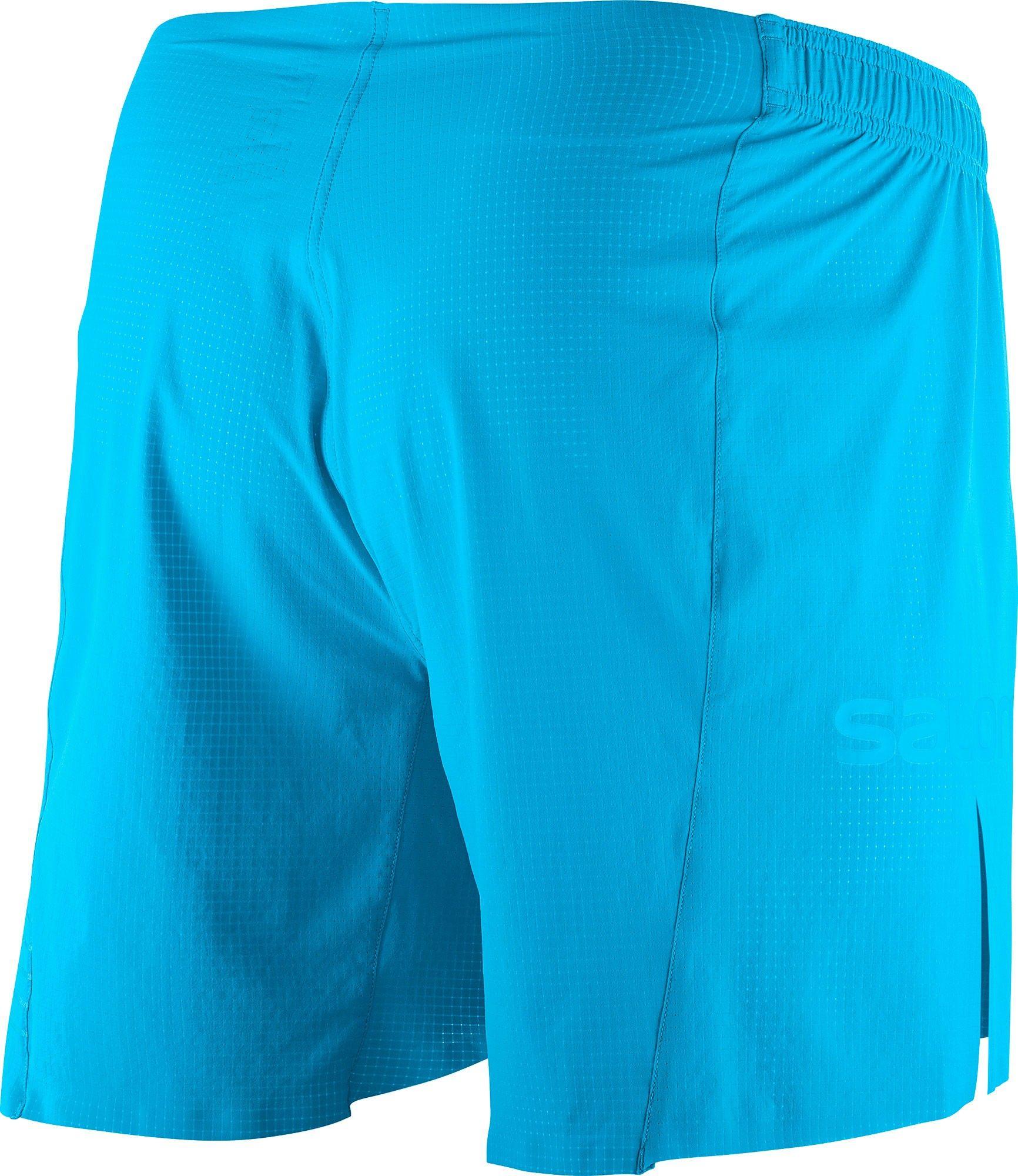 Short Hombre S-Lab 6 Azul Salomon-1