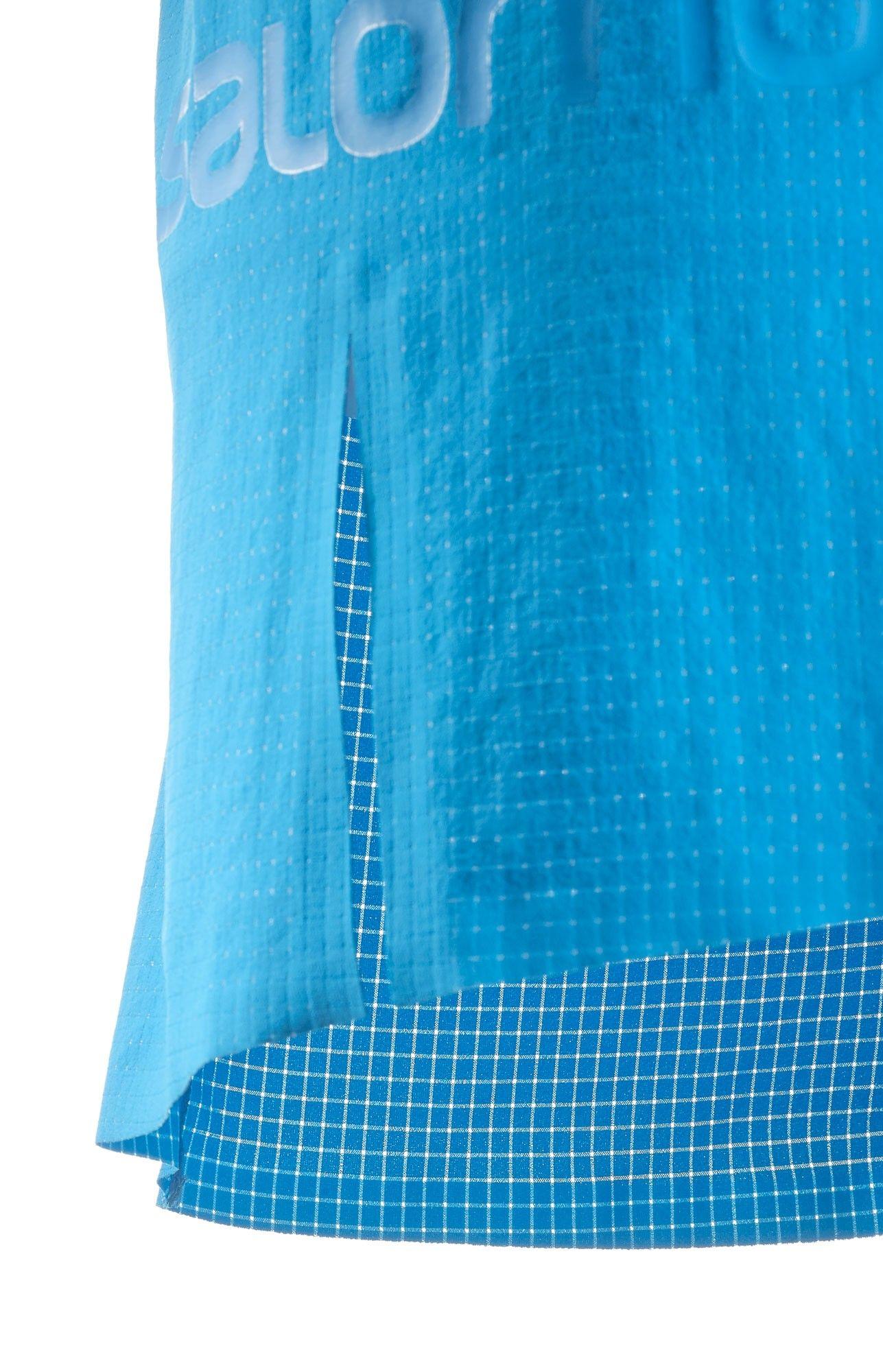 Short Hombre S-Lab 6 Azul Salomon-5