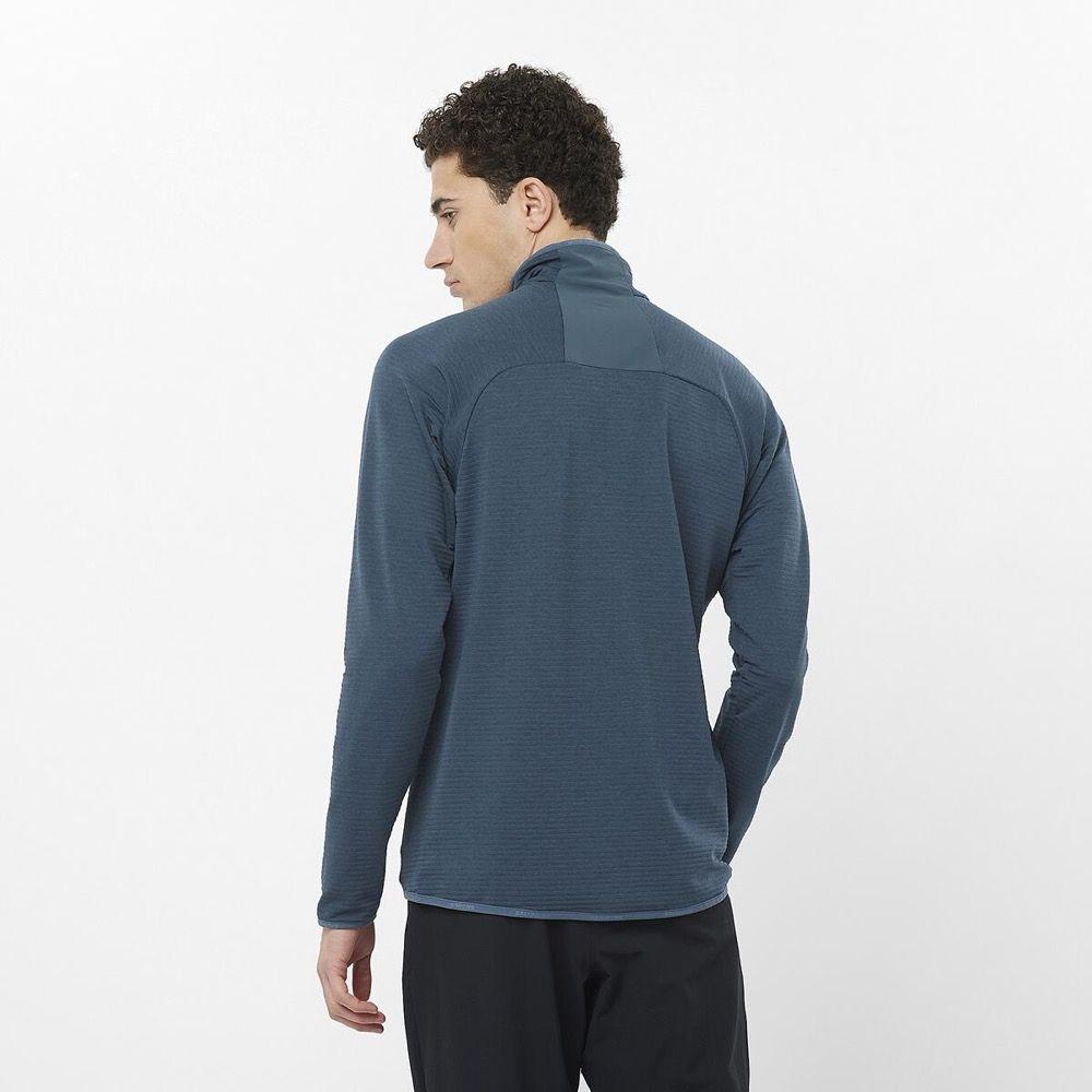 Polerón Hombre Essential Ltwarm Fz M Salomon-4