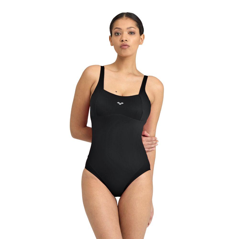 Traje De Baño De Una Pieza Mujer Jenny Lightcro  Negro Arena-0