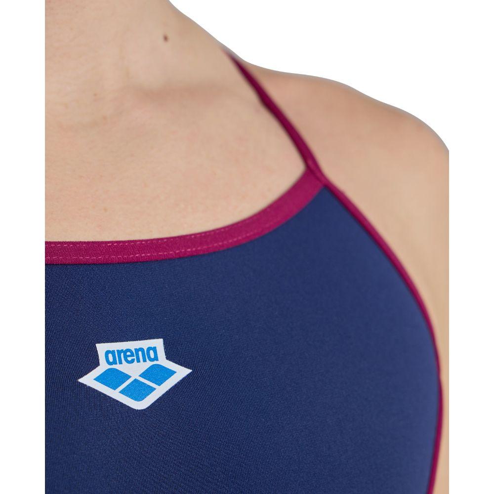 Traje De Baño De Una Pieza Mujer Super Fly B  Azul Arena-6