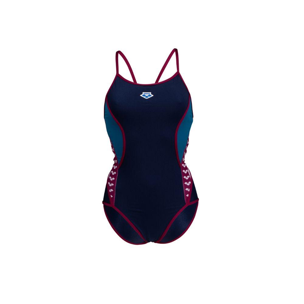 Traje De Baño De Una Pieza Mujer Super Fly B  Azul Arena-9