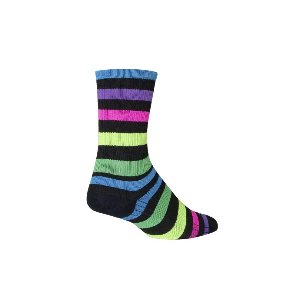 Calcetin Night Bright SGX 6" S/M SockGuy-0