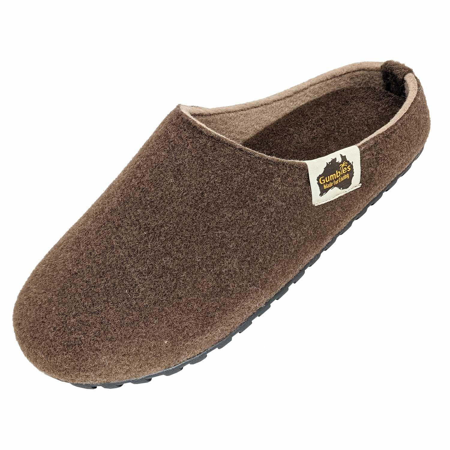Pantufla Outback Slippers Chocolate & Cream Gumbies-0
