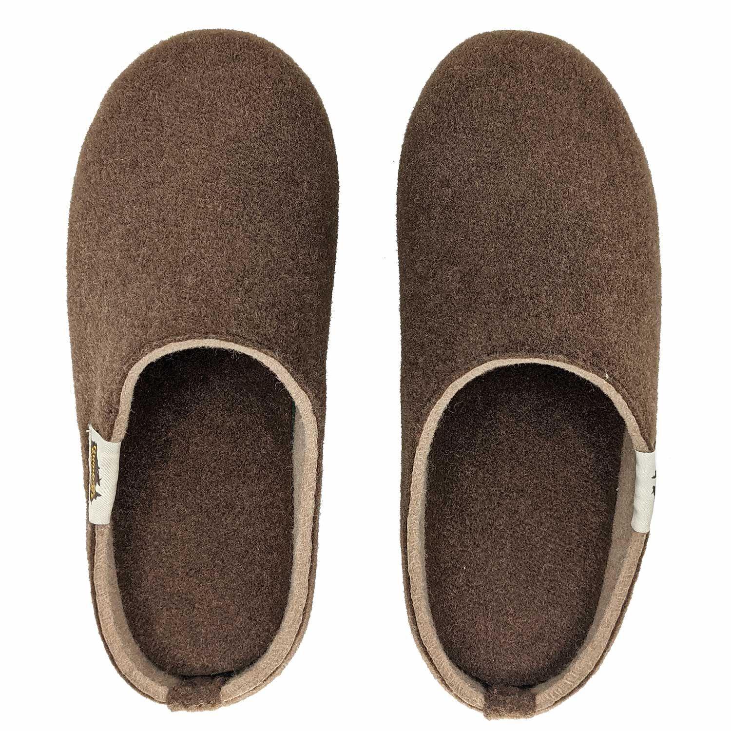 Pantufla Outback Slippers Chocolate & Cream Gumbies-1