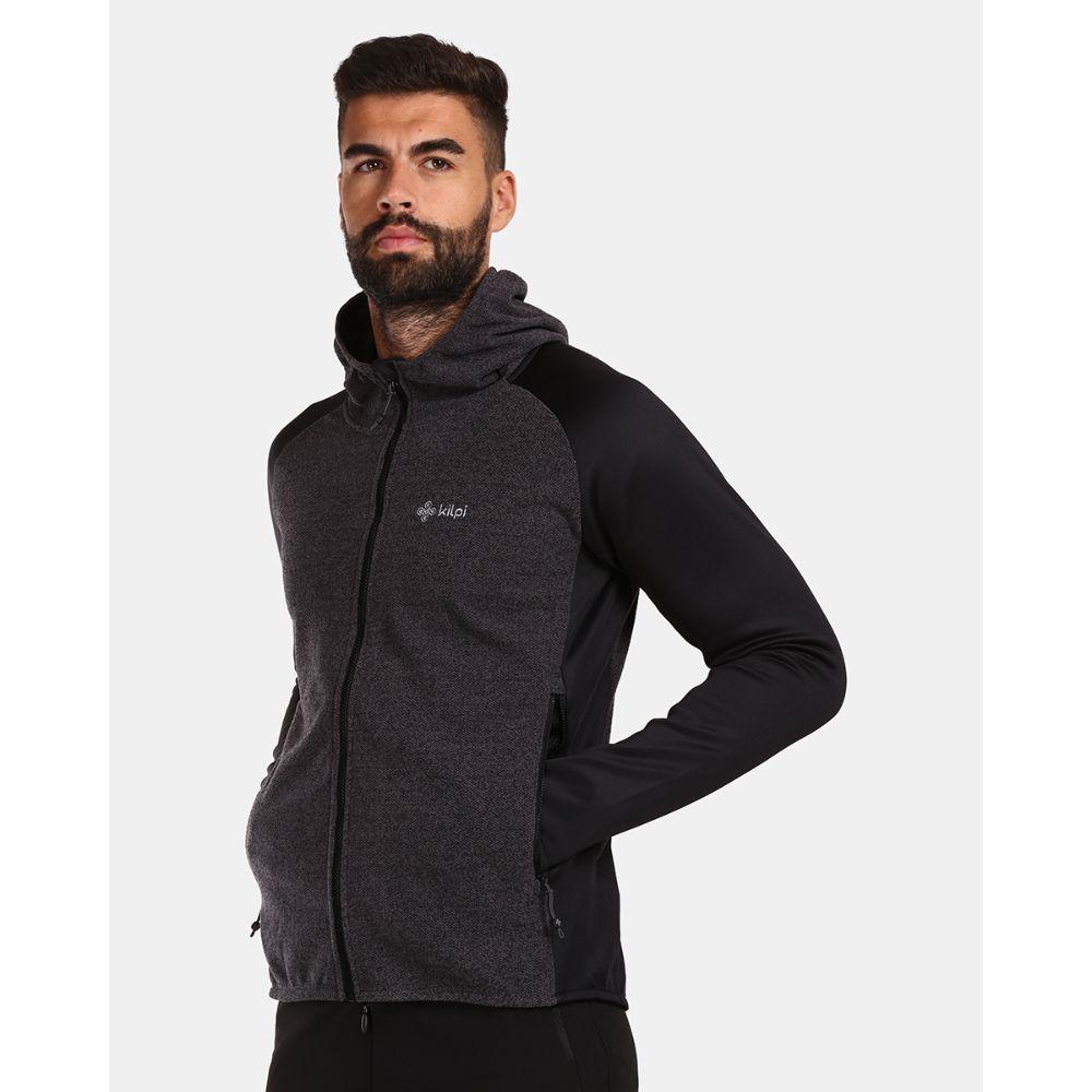 Poleron Hombre VERSAM-M Negro Kilpi-3