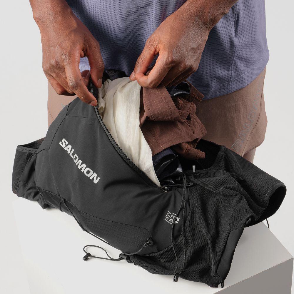 Mochilas Trail Running Adv Skin 12 Negro Salomon-5