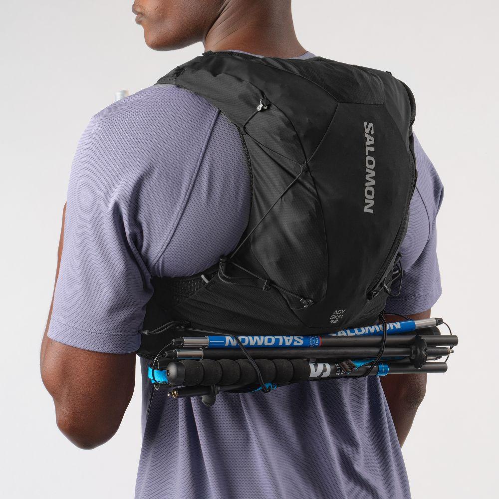 Mochilas Trail Running Adv Skin 12 Negro Salomon-7