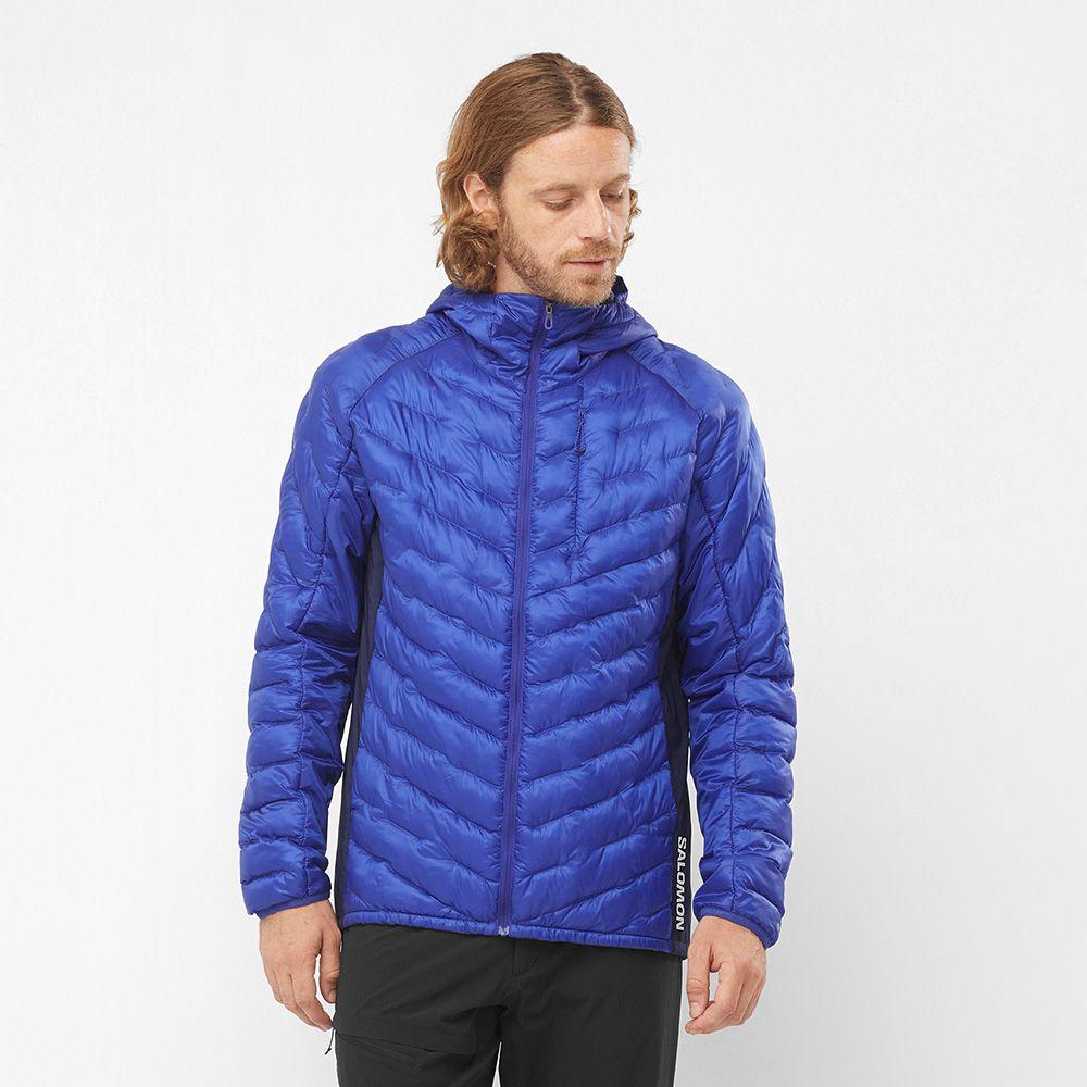 Chaqueta Hombre Outline Primaloft Hdy M Surf The Web/Navy Iris Salomon-1