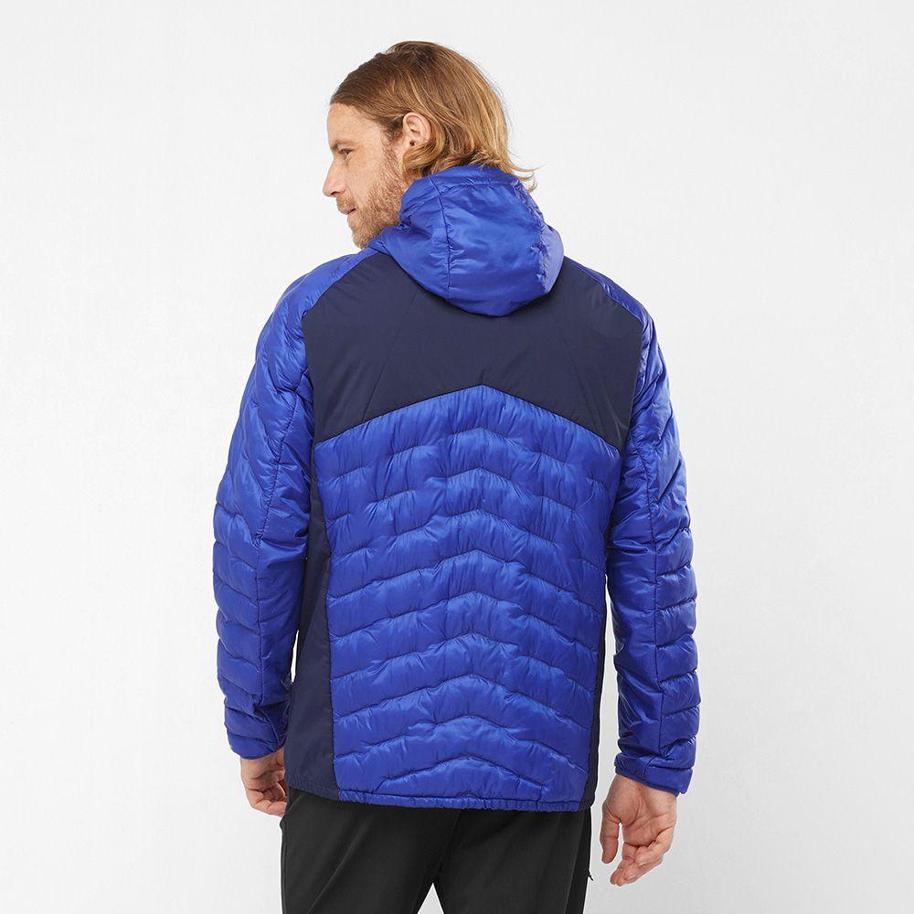 Chaqueta Hombre Outline Primaloft Hdy M Surf The Web/Navy Iris Salomon-3