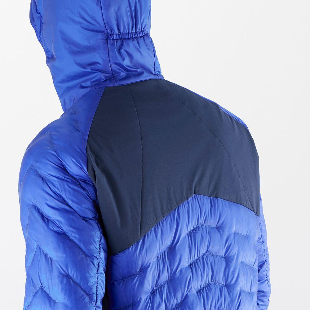 Chaqueta Hombre Outline Primaloft Hdy M Surf The Web/Navy Iris Salomon-7