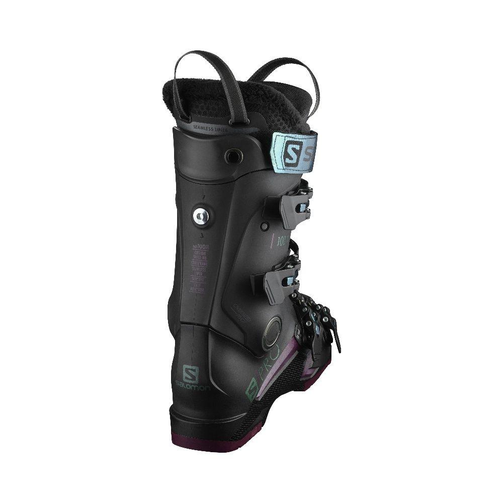 Botas Mujer Ski S/Pro 100 Gw Negro Salomon-2