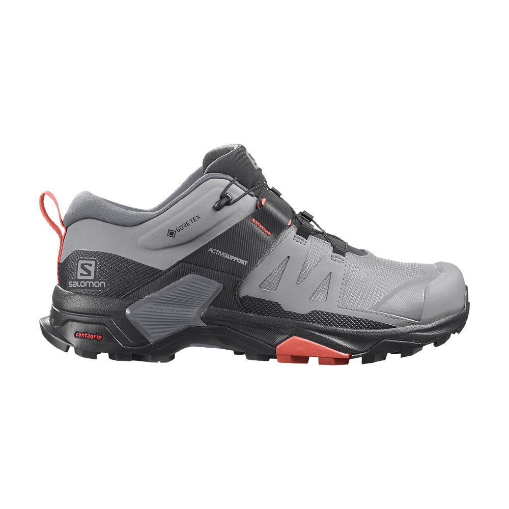 Zapatilla Mujer X Ultra 4 Gtx W Gris-0