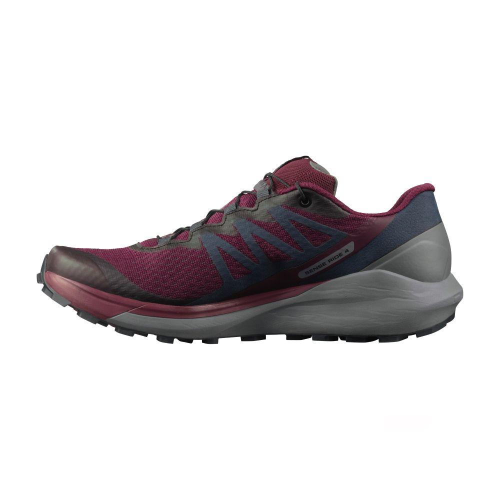 Zapatilla Mujer Sense Ride 4 Burdeo Salomon-1