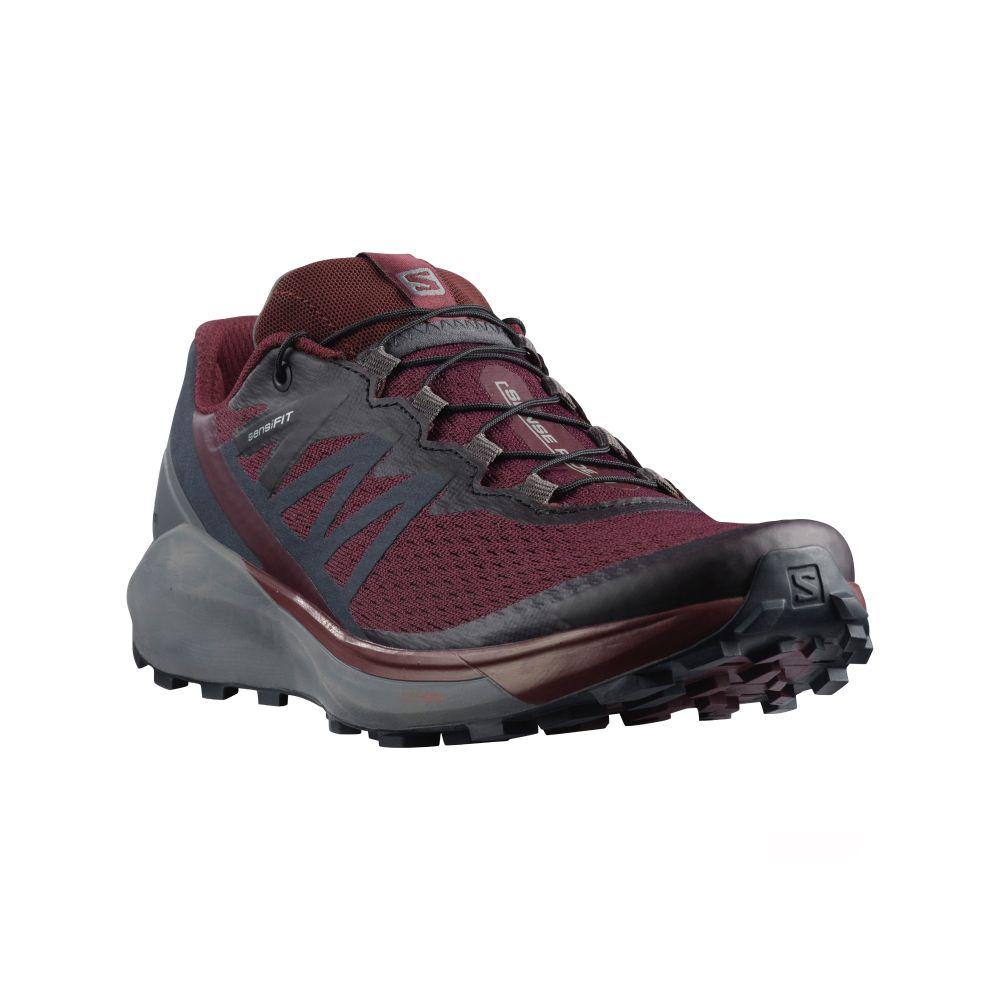Zapatilla Mujer Sense Ride 4 Burdeo Salomon-4