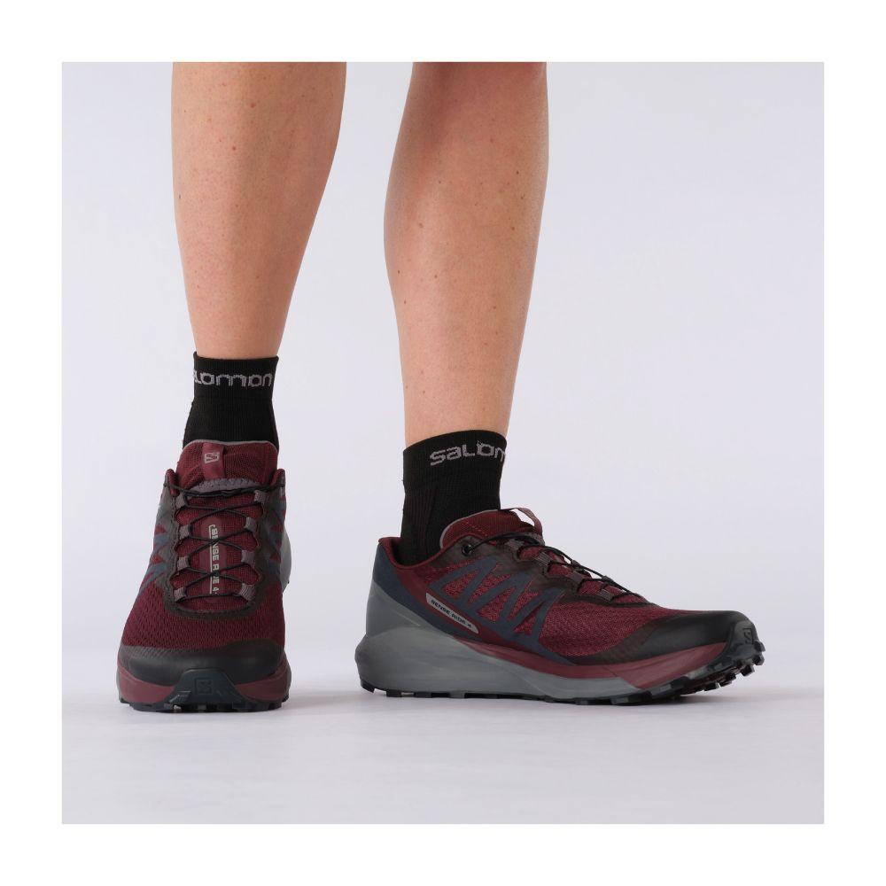 Zapatilla Mujer Sense Ride 4 Burdeo Salomon-6