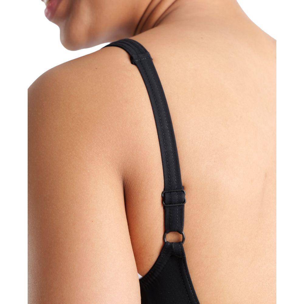 Traje De Baño De Una Pieza Mujer Bodylift Emma Negro Arena-3