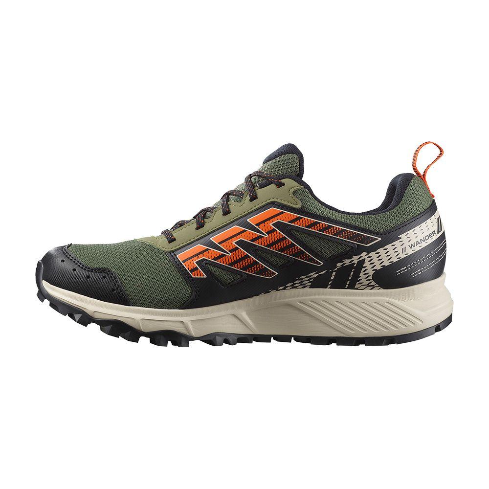 Zapatilla Hombre Wander Gtx Verde Salomon-6