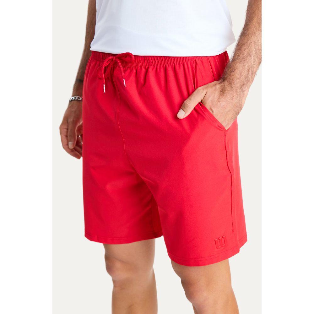 Short Poliester Caballero Rojo Wilson-1