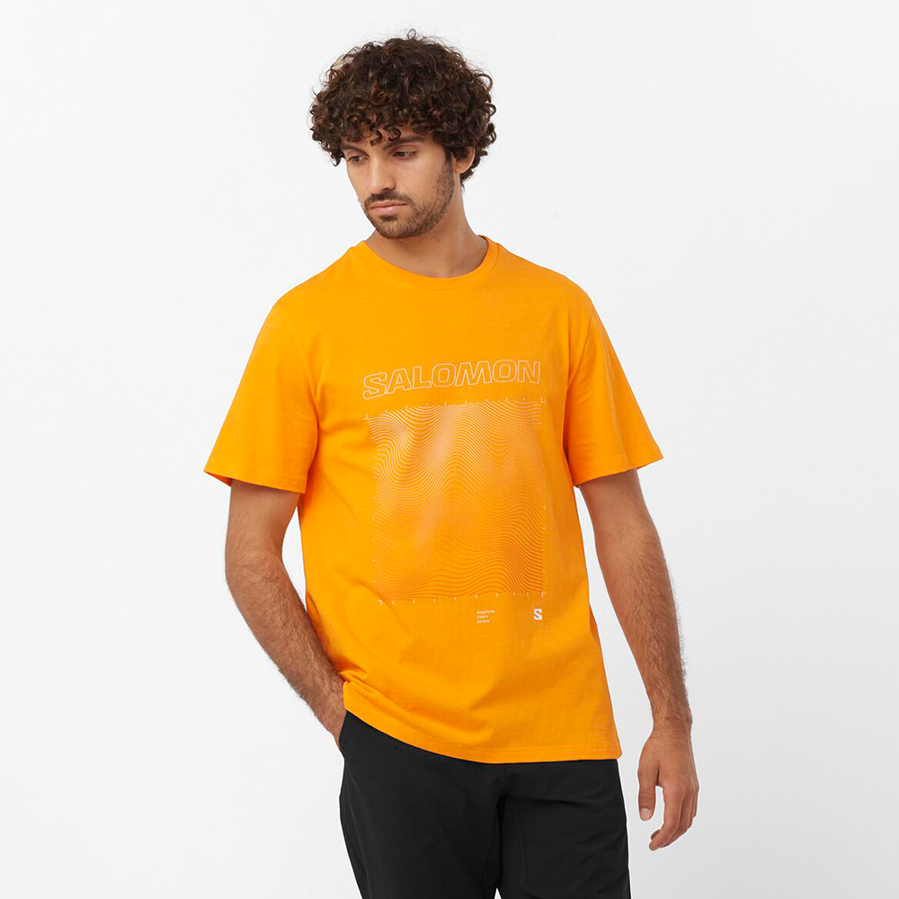 Polera Hombre Graphic Ss Tee M Na Salomon-0