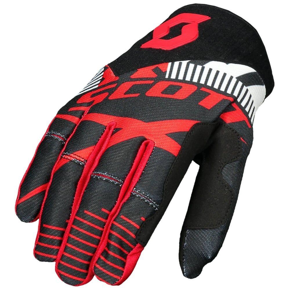 Guantes Moto 450 Patchwork Black Scott-0