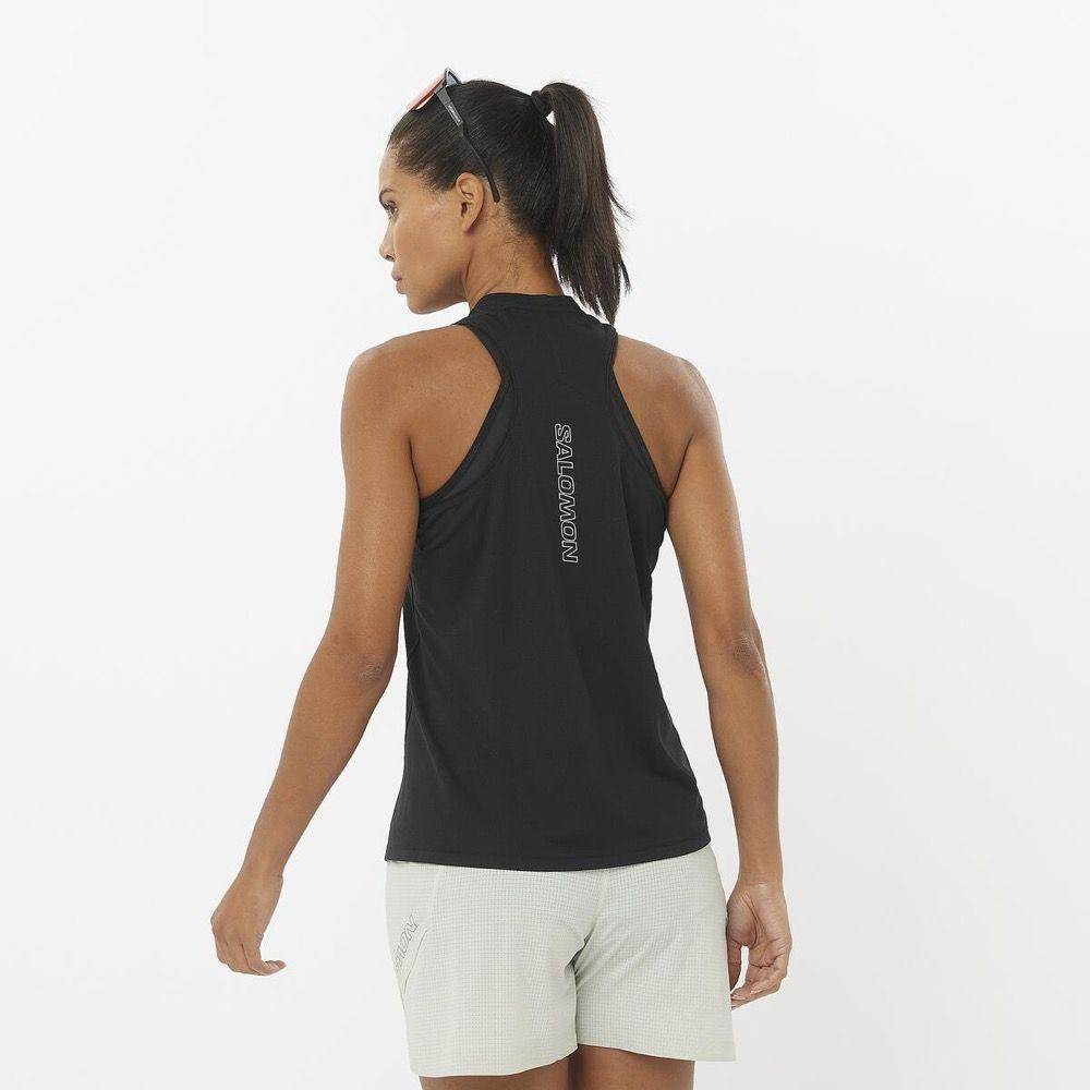 Polera Mujer Sense Aero Singlet W Ne Salomon-3
