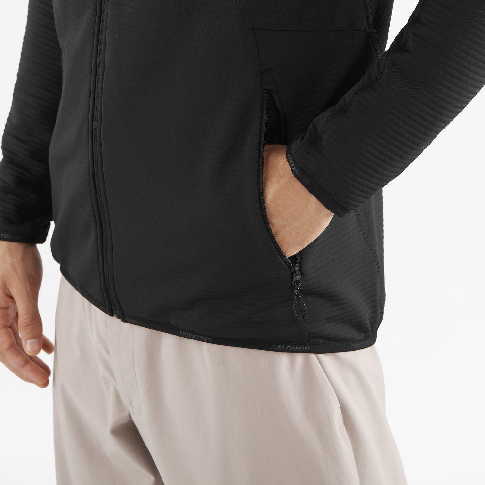 Poleron Hombre Essential Lt  M Ne Salomon-5