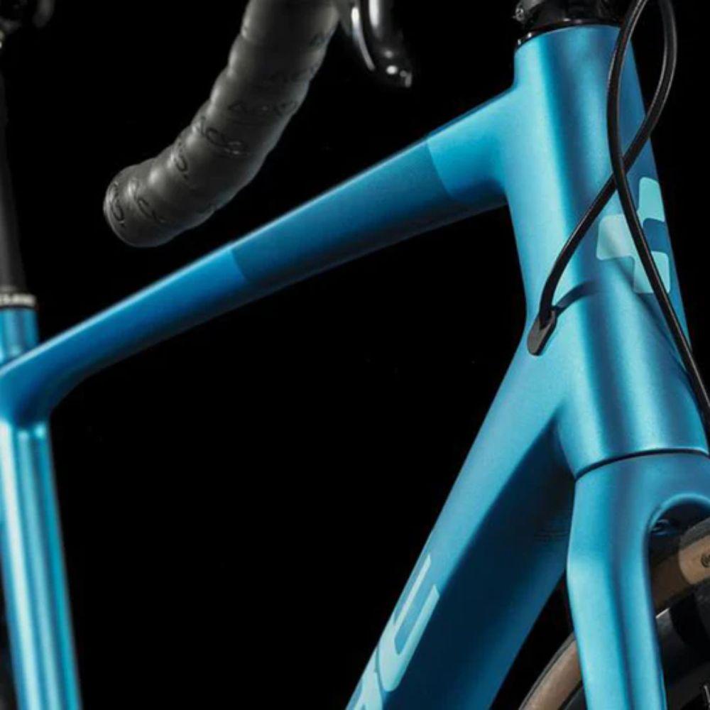 Bicicleta Ruta Cube Attain Gtc Slx Frozenteal´N´Black 58 Cm/ L-2