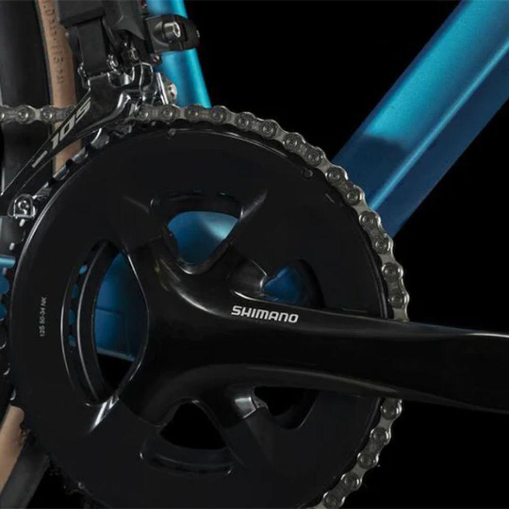 Bicicleta Ruta Cube Attain Gtc Slx Frozenteal´N´Black 58 Cm/ L-3