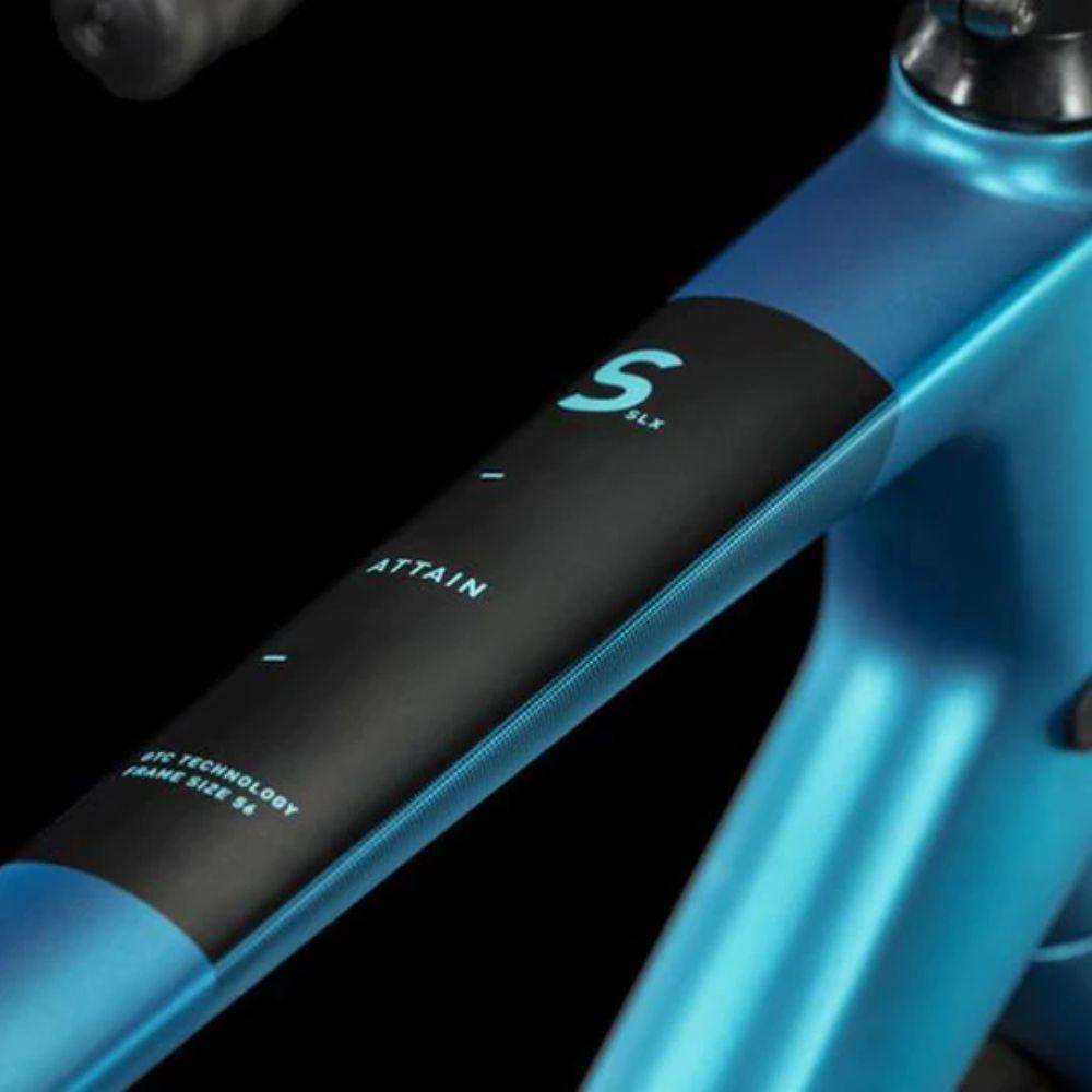 Bicicleta Ruta Cube Attain Gtc Slx Frozenteal´N´Black 58 Cm/ L-6