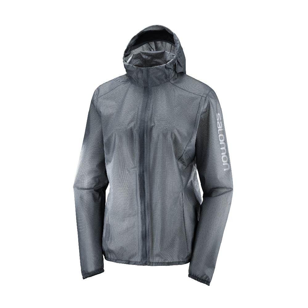 Chaqueta Mujer Lightning Race Wp Gris Salomon-0