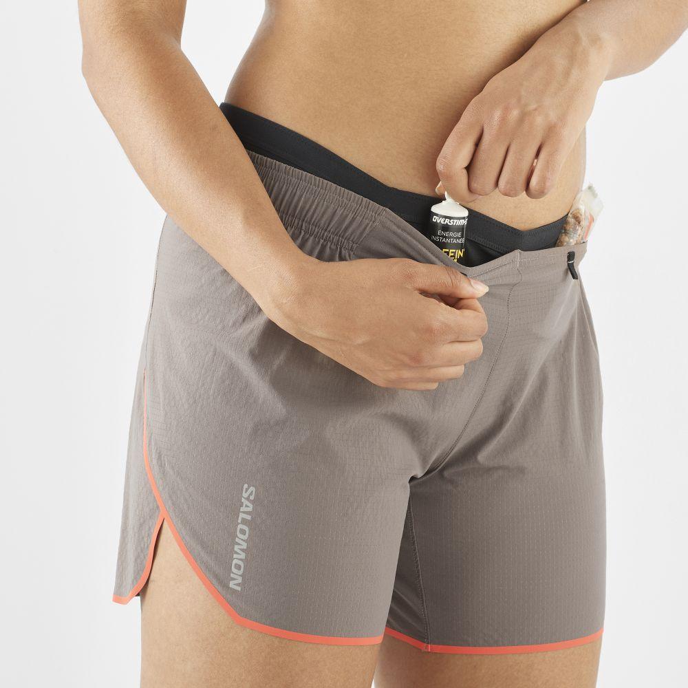 Short Mujer Sense Aero 5'' Shorts W Gr Salomon-5