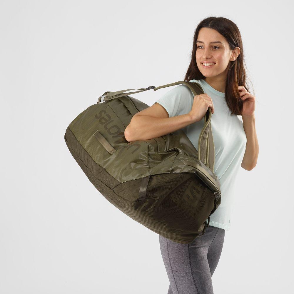 Bolso Outlife Duffer 70 Verde Salomon-1