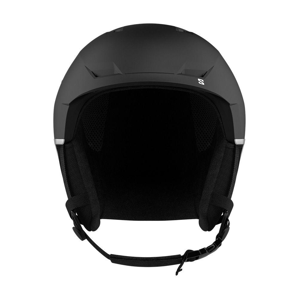 Casco Pioneer Lt Negro Silver Salomon-0