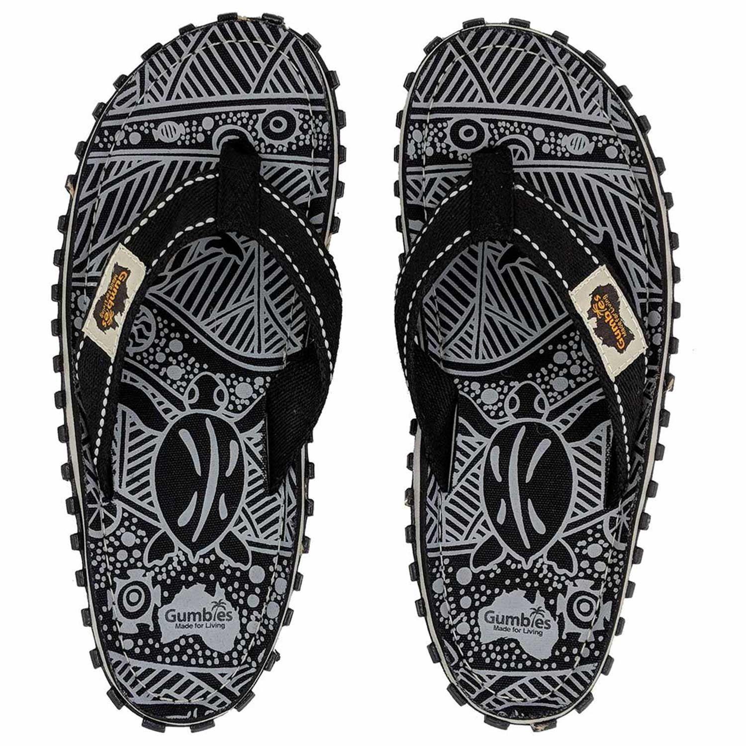 Sandalia Canvas Black Signature/U Gumbies-0