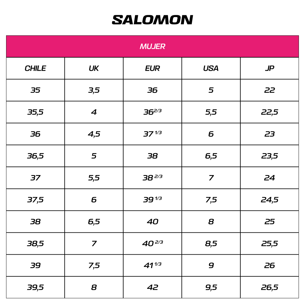 Zapatilla Mujer Outline Burdeo Salomon-8