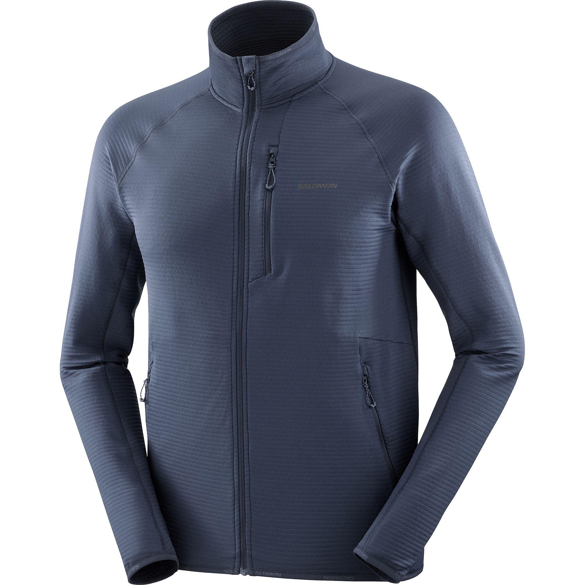 Poleron Hombre Essential Lt M Az Salomon-2