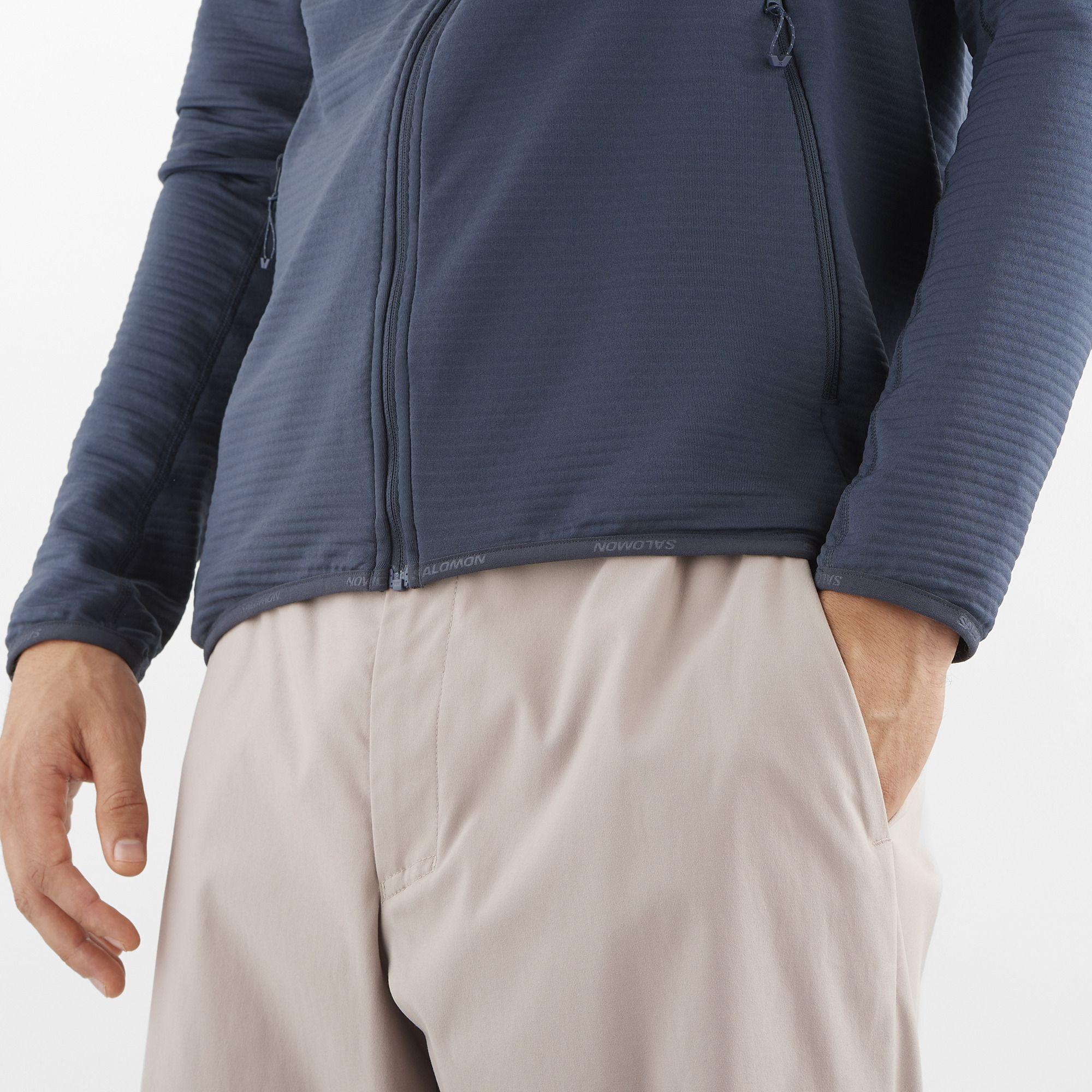 Poleron Hombre Essential Lt M Az Salomon-5