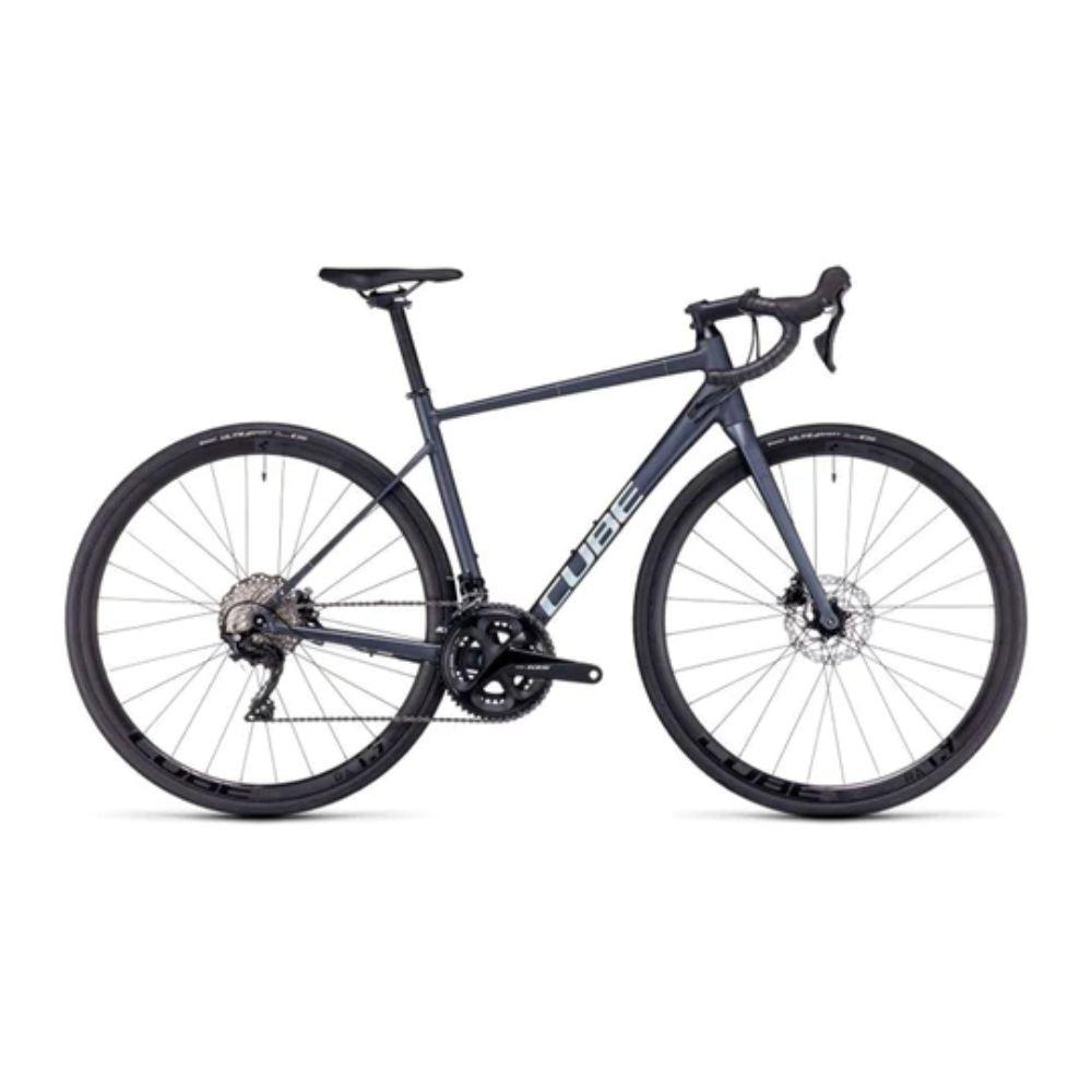 Bicicleta Ruta Cube Axial Ws Race Metalblack´N´Rainbow 47 Cm/ Xxs-0