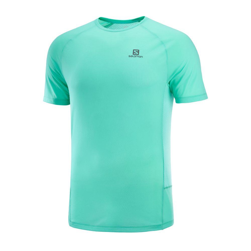 Polera Hombre Cross Rebel Verde Salomon-0