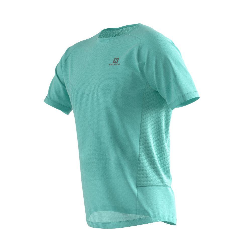 Polera Hombre Cross Rebel Verde Salomon-4