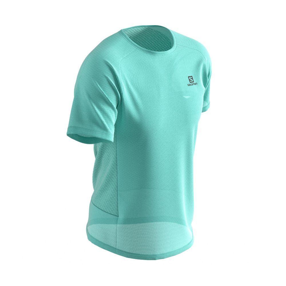Polera Hombre Cross Rebel Verde Salomon-5