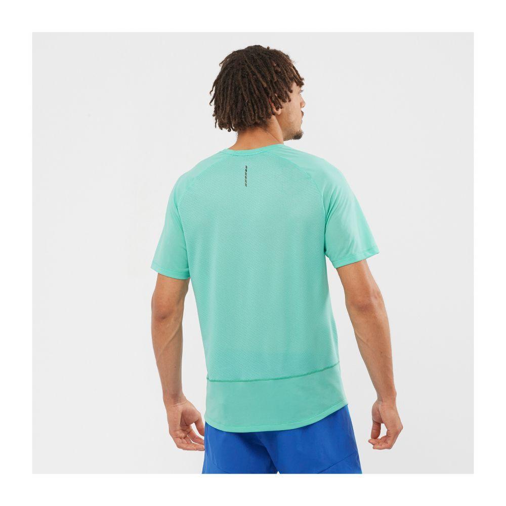 Polera Hombre Cross Rebel Verde Salomon-9
