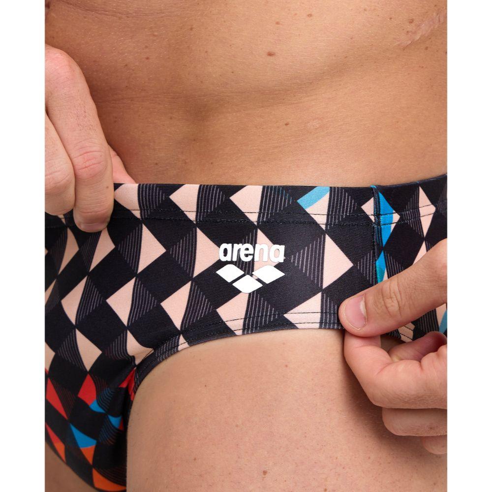 Zunga Hombre Carnival Swim Briefs  Negro Arena-7